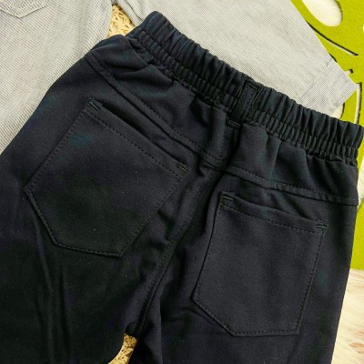 Conj. Camisa Manga Longa  e Calça Social - Azul Marinho